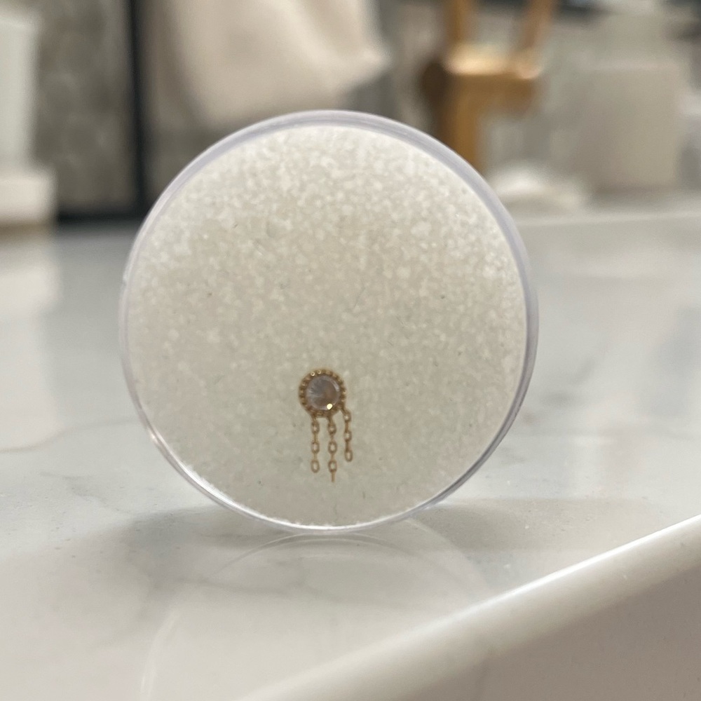 BLVA 14KT Gold Threadless Piercing